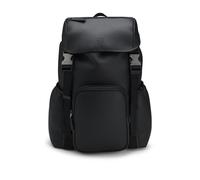 BOSS Sac à dos en cuir italien à monogramme Double B - Style B_Icon_L_Backpack, 50558846 Noir pcs.