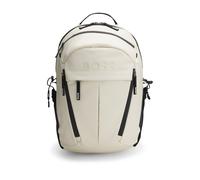 BOSS Sac à dos en similicuir avec détail logoté - Style Stormy_N. Backpack, 50548067 Blanc pcs.