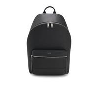 BOSS Sac à dos en similicuir avec passant pour poignée de valise - Style Northon_M_Backpack, 50573457 Noir pcs.