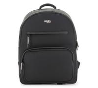 Boss - Sac À Dos En Textile Enduit - Black - Garçon - Taille Unique