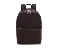 BOSS Sac à dos en toile avec lettrage du logo - Style Dakkar_Backpack, 50558359 Marron foncé pcs.