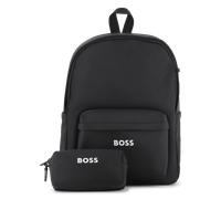 Boss - Sac À Dos Et Trousse - Black - Garçon - Taille Unique