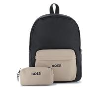 Boss - Sac À Dos Et Trousse - Black - Garçon - Taille Unique