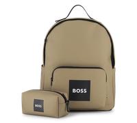 Boss - Sac A Dos + Trousse - Dark Taupe - Garçon - Taille Unique