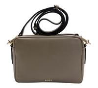 BOSS Sac à épaule bandoulière marron en cuir pour femme - Alyce Crossbody N 285151