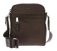 BOSS Sac à épaule bandoulière taupe pour homme - Highway N Crossover Bag Open Green 285914