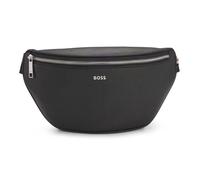 BOSS Sac banane noir en cuir pour homme - Zair Waistbag 315821