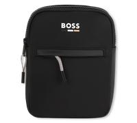 Boss - Sac Besace En Textile Enduit - Black - Garçon - Taille Unique