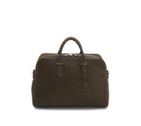 BOSS Sac de voyage en cuir avec cadenas et porte-clés - Style Madison-B1_Hold._C, 50548239 Kaki pcs.