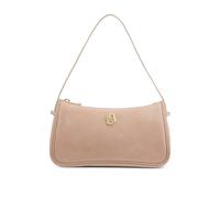 BOSS Sac d'épaule en cuir suédé avec monogramme Double B métallique - Style BOSS BEYOND S SH.B U, 50563360 Rouge clair pcs.