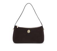 BOSS Sac d'épaule en cuir suédé avec monogramme Double B métallique - Style BOSS BEYOND S SH.B U, 50563360 Marron foncé pcs.