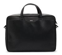 BOSS Hommes Zair M S doc case Porte-documents avec panneau à monogramme
