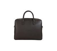Boss Northon Attaché-case Cuir véritable 38 cm gris