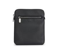 BOSS Sac enveloppe en cuir italien à logo en relief - Style New Crosstown_Envel., 50529289 Noir pcs.