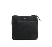 BOSS Sac enveloppe monogrammé avec logo embossé en transfert - Style Zair_MN_S env large, 50552631 Noir pcs.