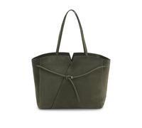 BOSS Sac fourre-tout BOSS Revers en daim avec bride tressée - Style BOSS REVERS TOTE S, 50567606 Vert sombre pcs.