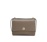 BOSS Sac porté croisé en cuir à monogrammes Double B - Style BOSS BEYOND Crossb., 50554935 Brun chiné pcs.