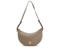 BOSS Sac porté croisé en cuir à monogrammes Double B - Style BOSS BEYOND Halfmoon, 50547705 Beige pcs.