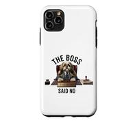 Boss Said No Funny Shih Tzu Dog Manager Office Humour Design Coque pour iPhone 11 Pro Max