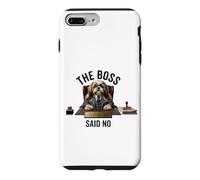 Boss Said No Funny Shih Tzu Dog Manager Office Humour Design Coque pour iPhone 7 Plus/8 Plus
