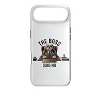 Boss Said No Funny Shih Tzu Dog Manager Office Humour Design Coque pour iPhone Air