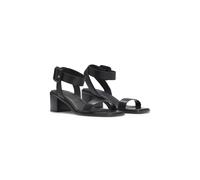 BOSS Sandales en cuir à talon bottier - Style Charlize_San50_VCBK, 50542229 Noir 41
