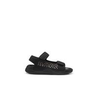 BOSS Sandales enfant à deux sangles avec logo imprimé sur le côté - Style J52821/09B19, J52821 Noir 27