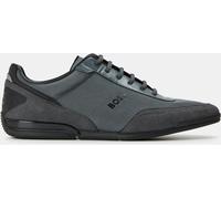 Boss Saturn Low Top Trainers, Technical Mesh Gris/Noir 030 11 (45) Male