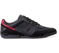 Boss Saturn Low Top Trainers, Technical Mesh Noir/Rouge 006 7 (41) Male