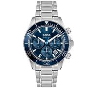 BOSS Sealiner 1514322 - Unisex - 44 mm - Analogique - Quartz - Verre minéral
