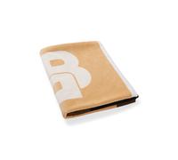 BOSS Serviette de plage en velours de coton - Style OSCAR Camel Beach towel 100, BEAT-OSCAR Marron ONESI