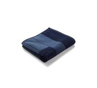BOSS Serviette de toilette en coton à monogramme Double B en relief - Style DOUBLEB Cypres Handtowel 050100, HTOW-DOUBLEB Bleu foncé ONESI