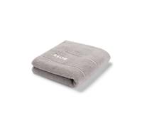 BOSS Serviette de toilette en coton avec logo blanc brodé - Style HTOW-PLAIN-100050/100, HTOW-PLAIN Gris ONESI