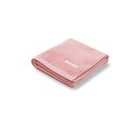 BOSS Serviette de toilette en coton avec logo brodé en contraste - Style EDGE White Handtowel 050, HTOW-EDGE Rose clair ONESI
