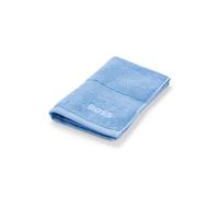 BOSS Serviette de toilette en coton de la mer Égée avec logo ton sur ton - Style LOFT Brownie Guest towel 040060, GUEST-LOFT Bleu ONESI