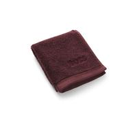 BOSS Serviette de toilette en coton de la mer Égée avec logo ton sur ton - Style LOFT Brownie Wash towel 030030, WTOW-LOFT Rouge sombre ONESI