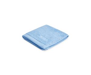 BOSS Serviette de toilette en coton de la mer Égée avec logo ton sur ton - Style LOFT Brownie Wash towel 030030, WTOW-LOFT Bleu ONESI