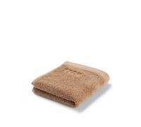 BOSS Serviette de toilette en coton de la mer Égée avec logo ton sur ton - Style LOFT GreigeN CARR 030030, WTOW-LOFT Marron ONESI