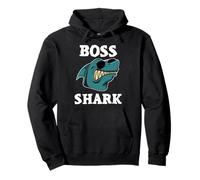Boss Shark Doo Mommy Daddy Matching Family Bossy Sweat à Capuche