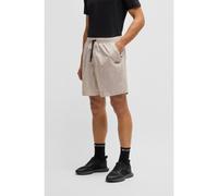 BOSS Short Active en mesh laminé à imprimé intégral - Style S_Negev, 50534382 Beige clair 50
