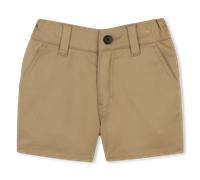 Boss - Short Chino En Coton - Dark Taupe - Garçon - 18 Mois