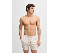 BOSS Short de bain à imprimé intégral et cordon de serrage - Style Vibe, 50518968 Blanc L