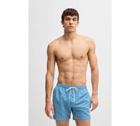 BOSS Short de bain à imprimé intégral et cordon de serrage - Style Vibe, 50518968 bleu clair XXL