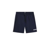Hugo Boss Short de bain Starfish Homme – logo contrastant et liseré – Bleu M