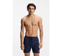 BOSS Short de bain à logo contrastant et liseré - Style Starfish, 50514429 Bleu foncé XL