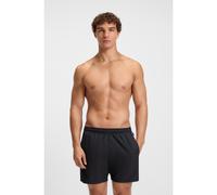 BOSS Short de bain à logo et rayure - Style Dolphin, 50508963 Noir XL