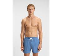 BOSS Short de bain à micro-imprimé et badge logoté - Style Vibe, 50518968 Bleu S