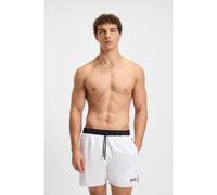 BOSS Short de bain à séchage rapide et logo imprimé - Style Starfish, 50514429 Blanc XXL