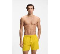 BOSS Short de bain avec rayures emblématiques et logo - Style Iconic, 50491594 Jaune L