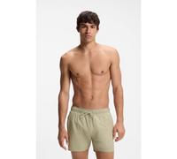 BOSS Short de bain avec rayures emblématiques et logo - Style Iconic, 50491594 Kaki M